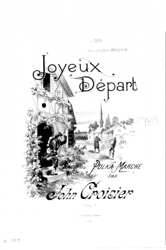 Croisier - Joyeux départ - Score