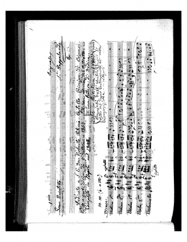 Pappalardo - String Quintet No. 1 in D major - Score