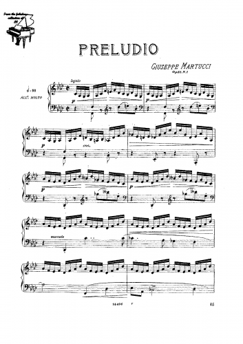 Martucci - 3 Pezzi - Score