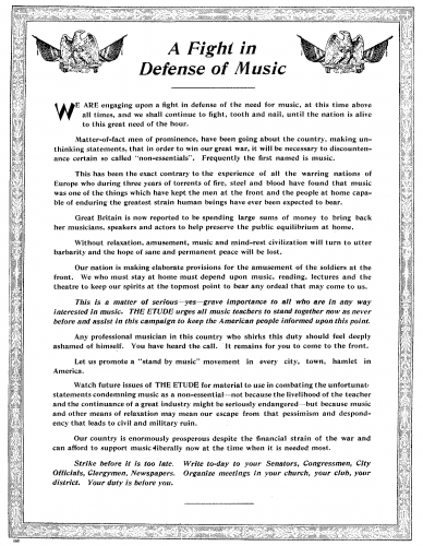 Cooke - A Fight In Defense Of Music - Complete text
