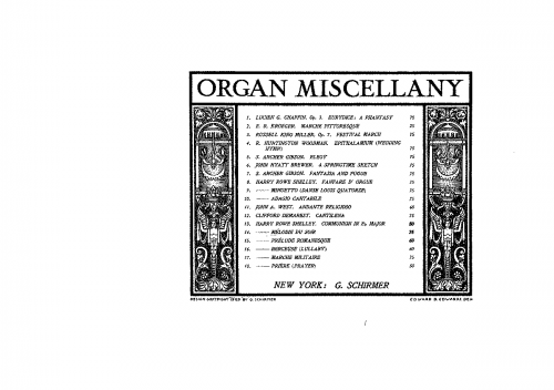 Shelley - Mélodie du soir - Score