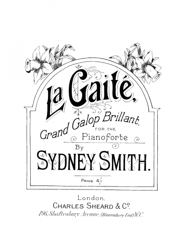 Smith - La Gaité - Score