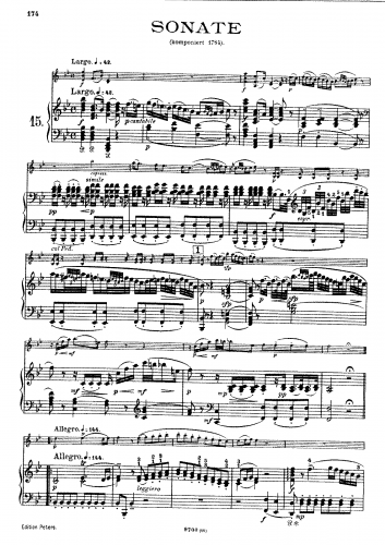 Mozart - Violin Sonata - Scores - Piano Score