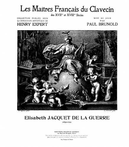Jacquet de La Guerre - Pieces de clavecin qui peuvent se jouer sur le violon - No. 5 Sarabande and No. 16 Gigue