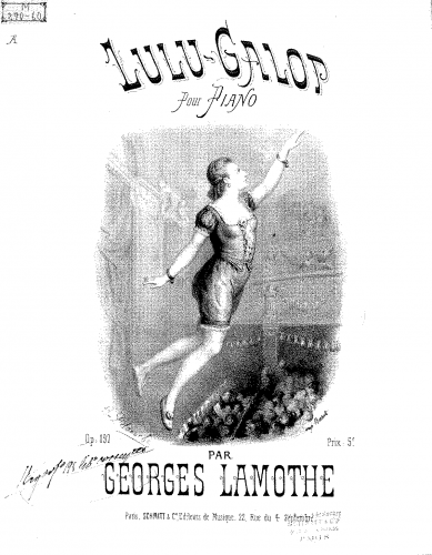 Lamothe - Lulu-galop - Score