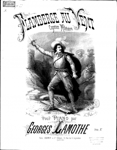 Lamothe - Flamberge au vent - Score