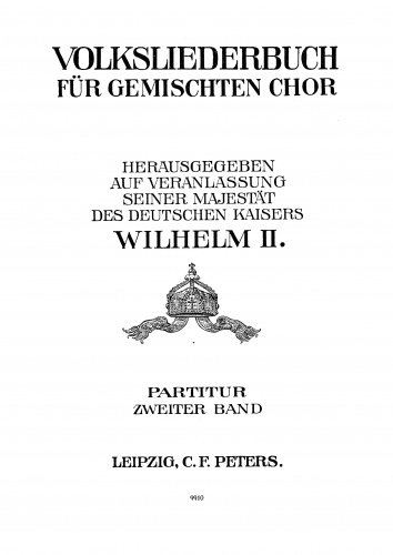 Schein - Musica boscareccia - Part 2, No. 9: Viel schöner Blümelein For 4 Voices (Thiel) - Score