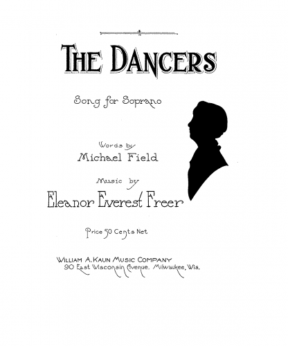 Freer - Songs, Op. 12 - 2. The Dancers