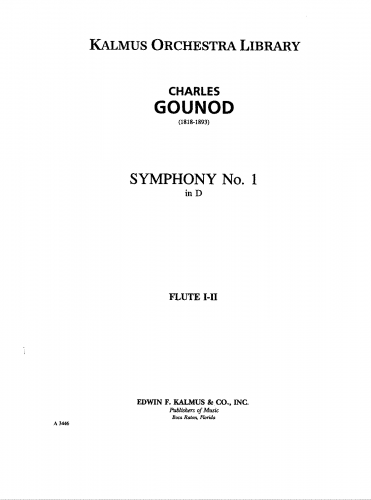 Gounod - 1re Symphonie en ré majeur