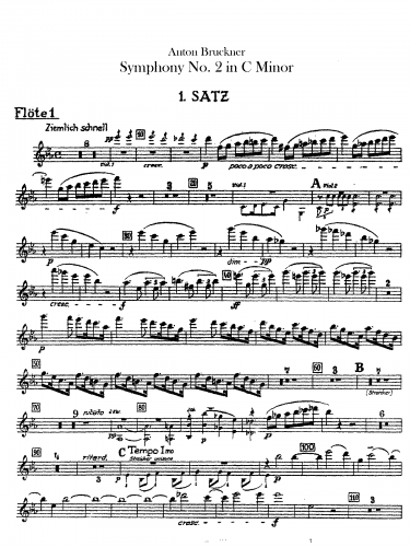 Bruckner - Symphony No. 2 in C minor - Amalgamation of 1871-72 and 1877 versions