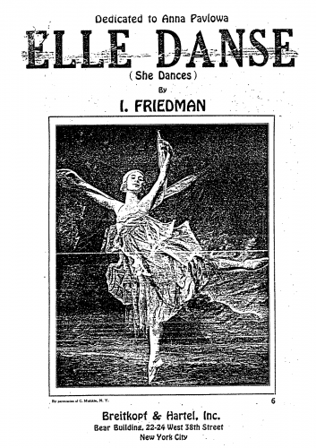 Friedman - Causeries - 5. Elle Danse