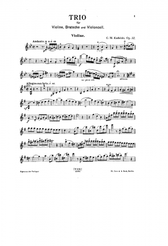Kudelski - String Trio
