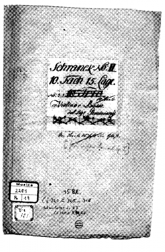 Geminiani - 12 Violin Sonatas, Op. 1 - Scores and Parts Sonata No. 2 in D minor - Score