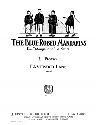Lane - Mongoliana - The Blue-Robed Mandarins