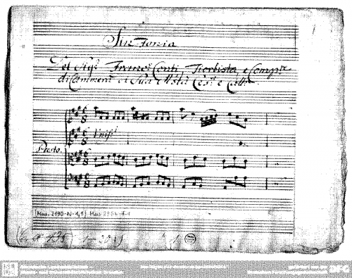 Sammartini - Memet - Scores Sinfonia - Score