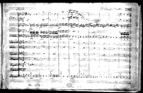 Schuster - Mass in E-flat major - Score