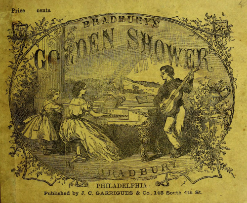 Bradbury - Bradbury's Golden Shower of Sunday School Melodies - Complete Book