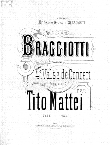 Mattei - Braggiotti - Score