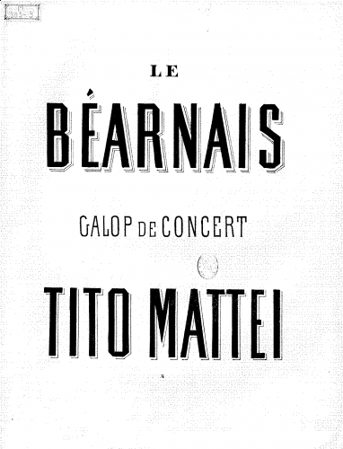 Mattei - Le Béarnais - Score