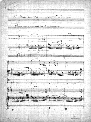 Chopin - Etudes Op. 10 - Ãtude No. 6 For Cello and Piano (Franchomme) - Piano score