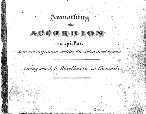 Anonymous - Anweisung das Accordion zu spielen. Auch für diejenigen welche die Noten nicht kennen. - Complete Book