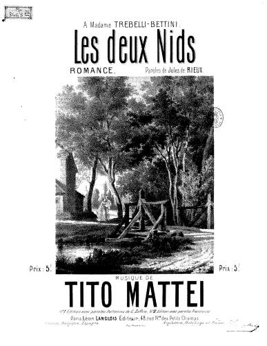 Mattei - I due nidi - Score