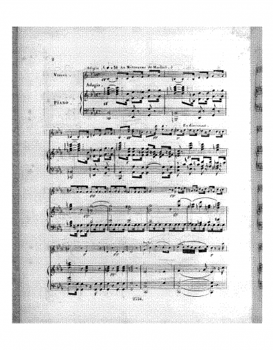 Baillot - Adagio et Rondo, Op. 40 - piano score