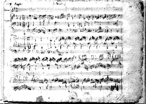 Mozart - Violin Sonata - Scores and Parts - Score