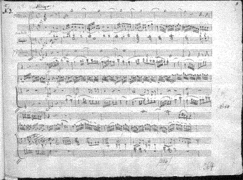 Mozart - Piano Trio - Scores and Parts - Score