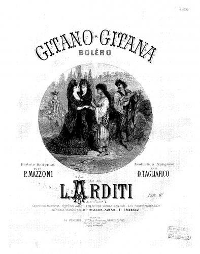 Arditi - Gitano-gitana - Score