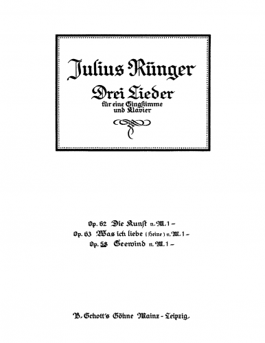 Rünger - Seewind - Score