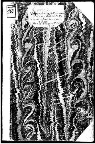 Biber - Vesperæ longiores ac breviores una cum litaniis Lauretanis