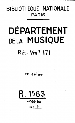 Attaingnant - 29 Chansons musicales a quatre parties