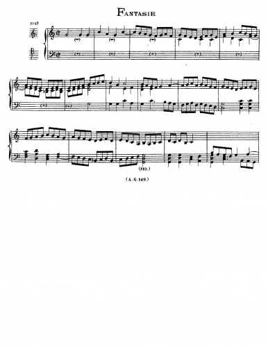 Philips - Fantasie V - Score