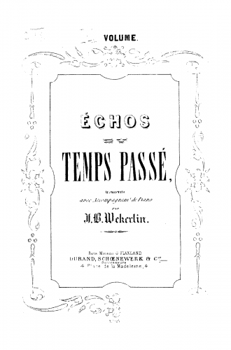 Various - French songs 12-18c