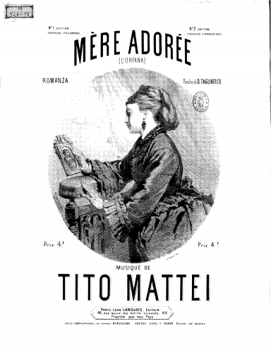 Mattei - L'orfana - Score