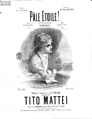 Mattei - La stella di Nizza - Score