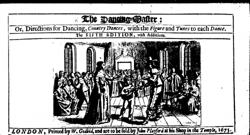 Playford - The dancing master; or, Directions for dancing country dances, with the tunes to each dance, for the treble-violin. - Complete Book
