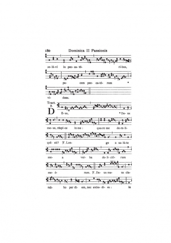 Anonymous - Tractus Deus, Deus meus - Score