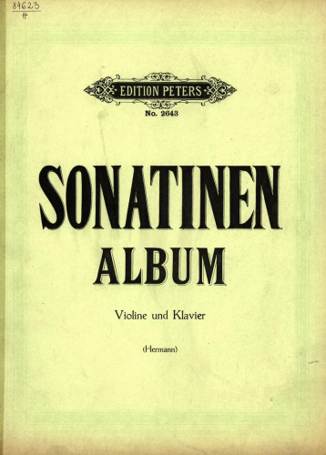 Hermann - Sonatinen-Album für Violine - Scores and Parts - 10. Boccherini: Minuet in G major