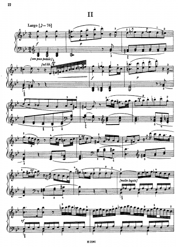 Kozeluch - Piano Sonata Op. 15 No. 1 - Score