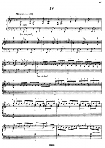 Kozeluch - Piano Sonata Op. 26 No. 3 - Score