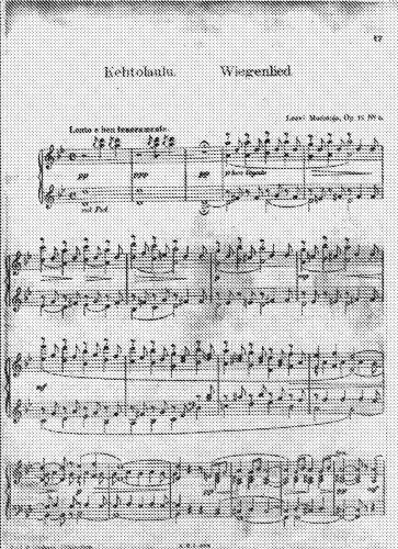 Madetoja - 6 Pianokappaletta, Op. 12 - 5. Kehtolaulu (Wiegenlied)