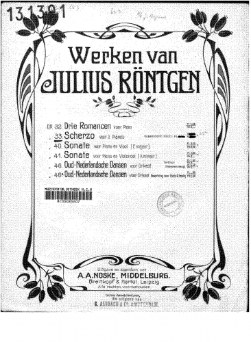 Röntgen - Scherzo - Score