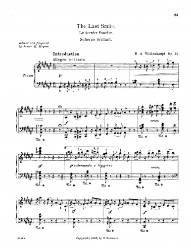 Wollenhaupt - The Last Smile - Score