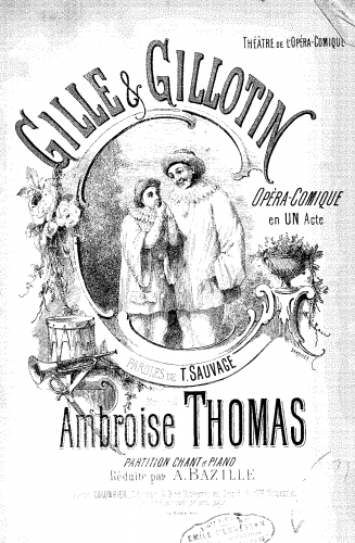 Thomas - Gille et Gillotin - Vocal Score - Score