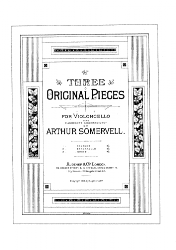 Somervell - 3 Original Pieces - 1. Romance