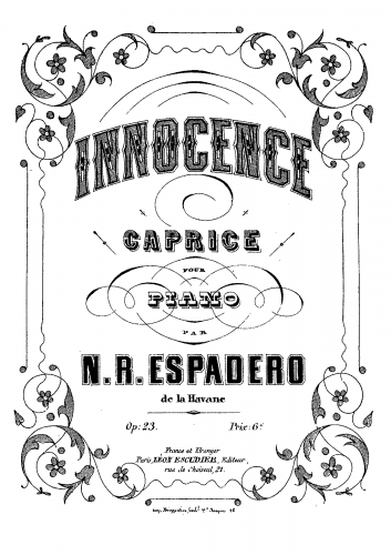Ruiz Espadero - Innocence - Score