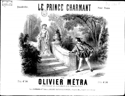 Métra - Le Prince charmant - Score