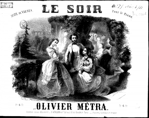 Métra - Le soir - Score
